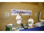 Dave and Marion Brumstead selling the MyHobbyStore brand.
